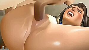 ffx yuna engages in anal assfucking fantasy