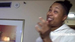 Ftm Stud Teases Sexy Redbone Lizzy's Ebony Body