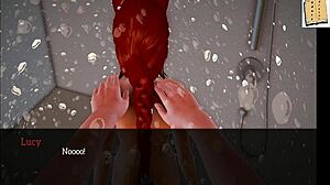 Small Tits In Hentai Cartoon Family Scene With Detailed Action