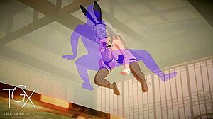 Fantasy Girl In Anime Hentai Game Outfit