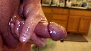 my legs were shaking after this big cock orgasm in the shower