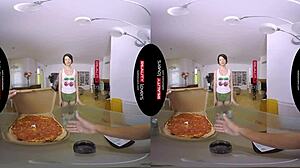 Realitylovers Pizza Babe Monika Vr In Doggystyle Cunilingus