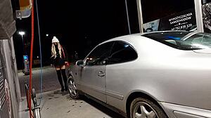 Outdoor Public Transsexual Car Wash Featuring Anal Assfucking And Blowjob Casting