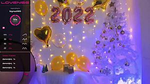 she performs a live show where she double penetrates herself her moans of overload loud