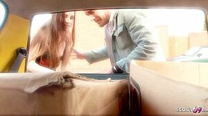 i'm the petite neighbour teen tina seducing him to fuck when home alone, with sloppy deepthroat and squirting