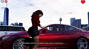 Student spanked by horny sister