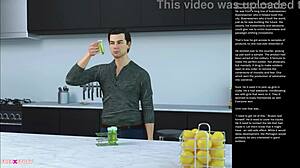 Big apple small gesture in episode 33! 😏 3D cartoon sex.