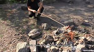 Straight twink eagerly sucks and fucks for cash in Czech Hunter 563