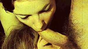 vintage threesomes where lucky old man enjoys mature pussies