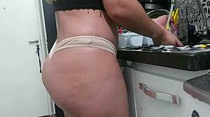 brazilian bruna silva getting knocked up as hotwife