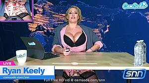 camsoda - ryan keely, busty milf, hits epic orgasm live on webcam