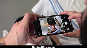 Twink feels ready to take the world after his treatment by doctorblows