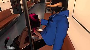 Horny Latina Woman Get Railed On Train