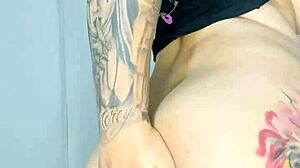 Hot Colombian Teen's First Anal Creampie