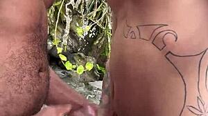 Emotional Bareback Fucking On African Beach