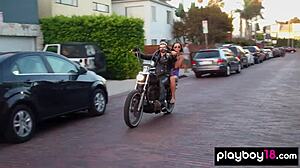 Playboy Model Chelsie Aryn Strips Nude in Desert Outdoor Setting