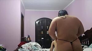 Chubby teen playing feminization, getting anal assfucking with toys and cum!