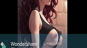 in part 2, the princess guides tit worship with jerk off instructions