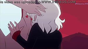 Modeus Lustful Demon Sucks Monster Cock in Helltaker