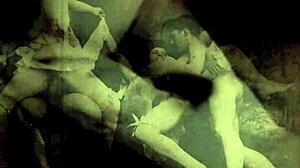 Vintage illustration tells an erotic antique story.