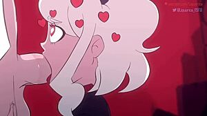 Modeus Lustful Demon Sucks Monster Cock in Helltaker