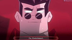 Modeus Lustful Demon Sucks Monster Cock in Helltaker