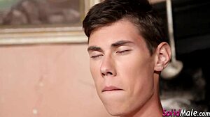 european twinks get asses plowed in hardcore blowjob scene