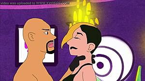 i'm watching kendal good squirt on big black cock in animation