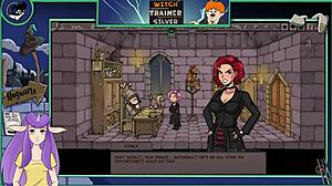 Witch trainer silver part 3 features sexy big tits and monster action!