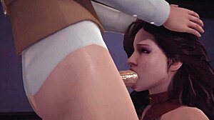 In the witcher, yennefer engages in passionate sex in this 3d porno game at 4k 60fps