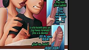 Best friend fucks milf mother at home.