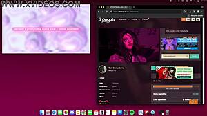 temresa gwiazdunia dances sexy in crossdressing webcam show, stripping and teasing with music