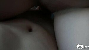 Watch this intense doggy style session on the bed