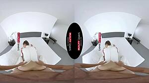 Realitylovers VR: Latex Android Rides Cowgirl