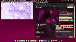 temresa gwiazdunia dances sexy in crossdressing webcam show, stripping and teasing with music