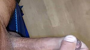 Cum Ejaculation on Hotel Floor!