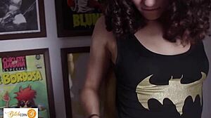 Girlfriend Dressed As Batgirl Fucked
