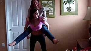 I Trample Your Back With Pointy High Heels