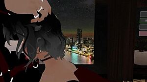 fake police officer gets his cock sucked by femboy in office