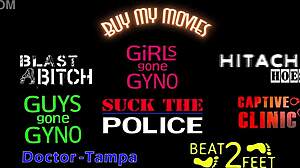 Freshman Donna Leigh gets orgasms from female nurses with hitachi wand in Florida hospital