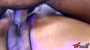 check out this close-up banging with an incredible wide pussy.