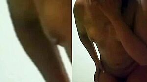 new sexy model from colombia shows off her natural tits in costumes for the first time