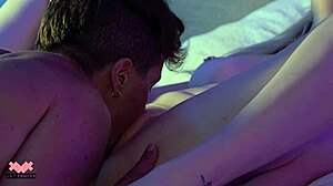 Horny College Girl Takes Big Cock In Missionary And Doggystyle