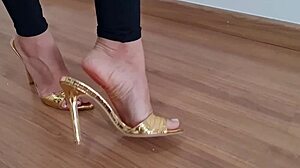 Queen Lytta Blond Hot School Teacher Ep 2 - Sexy Teacher Facesit Student - Facesitting - Foot Fetish - High Heels - Femdom - Foot Domination - Soles - Ass