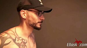 Japanese babe Ela craves hardcore action with big stud