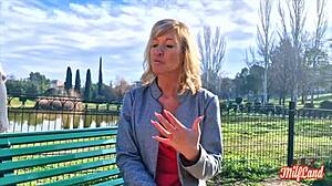 Emmy the Belgian milf craves intense action