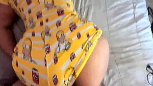 latina babe gets cum in her tight 18+ pussy, so hot! 🔥