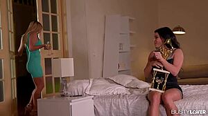 Busty Lovers Sienna Day and Inna Innaki Celebrate Award