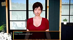 My new family adventures in cartoon style