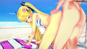 Marie Rose Has Sex on the Beach